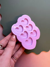 Load image into Gallery viewer, Domed heart trio mould
