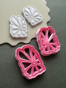Matisse abstract flower (large) polymer clay cutter