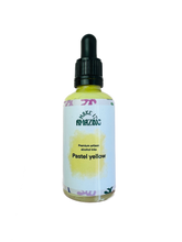 Load image into Gallery viewer, Pastel yellow alcohol ink