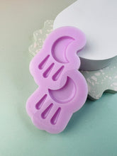 Load image into Gallery viewer, Moon droplet silicone mould - pre domed effect