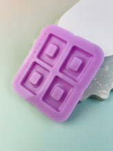 Load image into Gallery viewer, Medium rounded rectangle silicone mould - pre domed effect