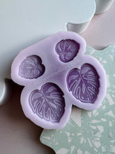 Load image into Gallery viewer, Monstera (cheese plant) earring silicone mould