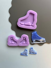 Load image into Gallery viewer, Pre domed Ice skate silicone mould