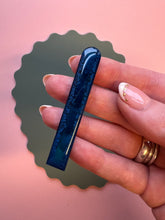 Load image into Gallery viewer, Blue velvet metallic alcohol ink