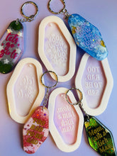 Load image into Gallery viewer, Phrase Key Ring Moulds