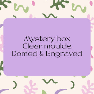 £40 Mystery box - CLEAR Engraved/flat moulds
