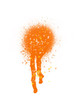 Load image into Gallery viewer, Tangerine dreams metallic alcohol ink