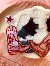 Load image into Gallery viewer, Star cowgirl boot silicone mould collab with @Lucky_Bolo