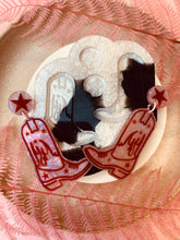 Load image into Gallery viewer, Star cowgirl boot silicone mould collab with @Lucky_Bolo
