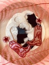 Load image into Gallery viewer, Star cowgirl boot silicone mould collab with @Lucky_Bolo