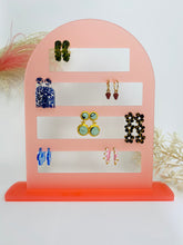 Load image into Gallery viewer, Large earring display stand in multiple colours
