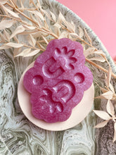 Load image into Gallery viewer, Floral arch earring mould - domed effect