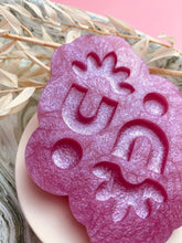 Load image into Gallery viewer, Floral arch earring mould - domed effect