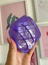 Load image into Gallery viewer, Animal print trio hair clip silicone mould