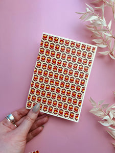 Retro transfer papers - floral pack