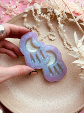 Load image into Gallery viewer, Moon droplet silicone mould - pre domed effect