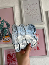 Load image into Gallery viewer, Spooky large earring silicone mould