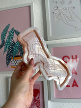 Load image into Gallery viewer, Creation of Adam hand trinket tray silicone mould - supplies