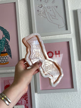 Load image into Gallery viewer, Creation of Adam hand trinket tray silicone mould - supplies