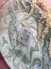 Load image into Gallery viewer, Long arch earring mould - pre domed effect