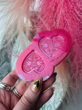 Load image into Gallery viewer, Love bird heart silicone mould - valentines mould
