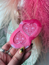 Load image into Gallery viewer, Love bird heart silicone mould - valentines mould