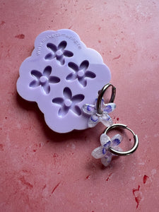 Domed daisy hoop charm mould