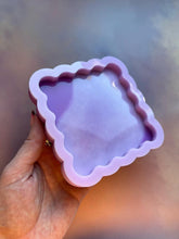 Load image into Gallery viewer, Wavy Square Coaster Silicone Mould
