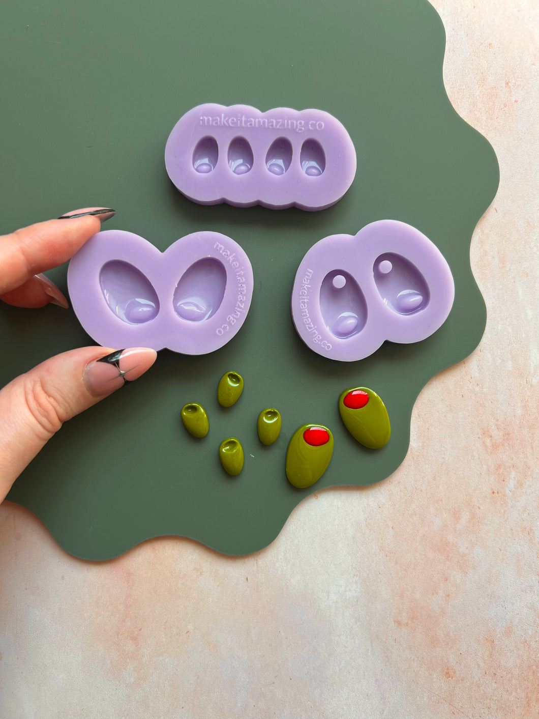 Domed Olive moulds