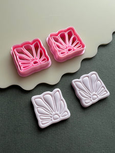 Matisse abstract flower (small) polymer clay cutter