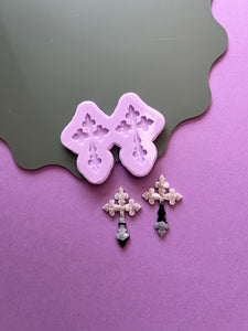 Pre domed gothic cross mould