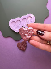 Load image into Gallery viewer, Pre domed flaming heart mould
