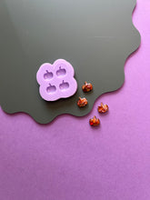 Load image into Gallery viewer, Pre domed mini pumpkin stud mould
