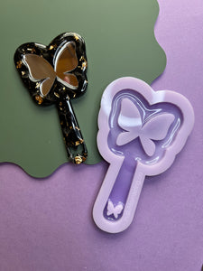 Butterfly charm mirror mould