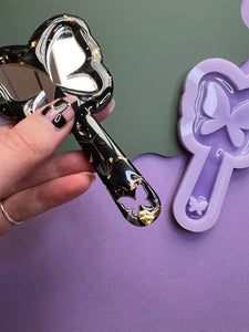 Butterfly charm mirror mould