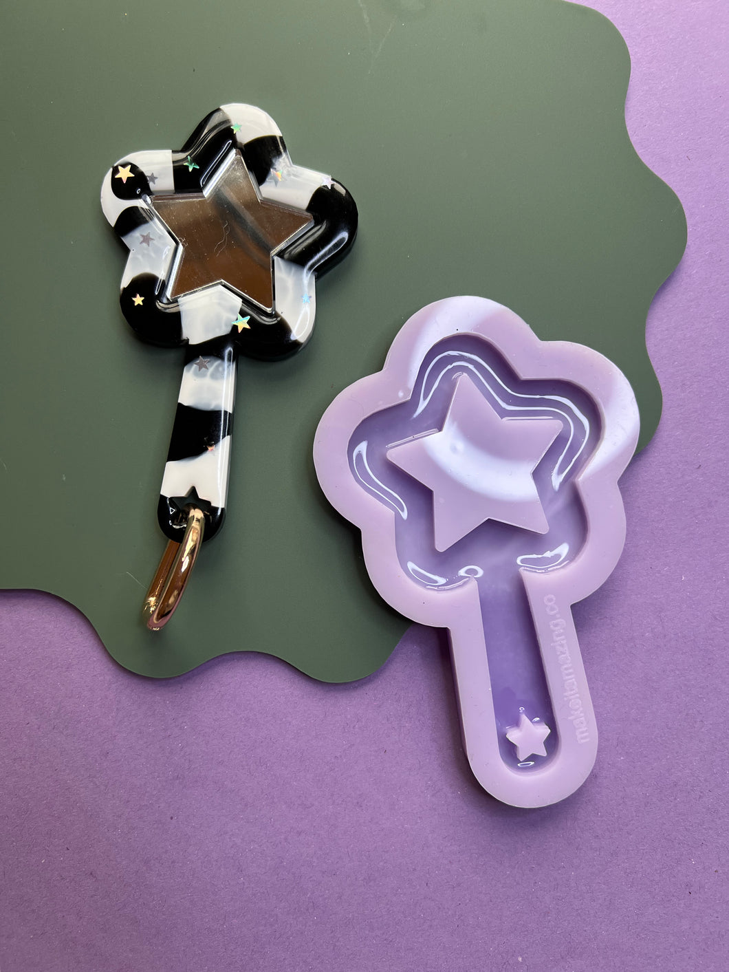 Star charm mirror mould