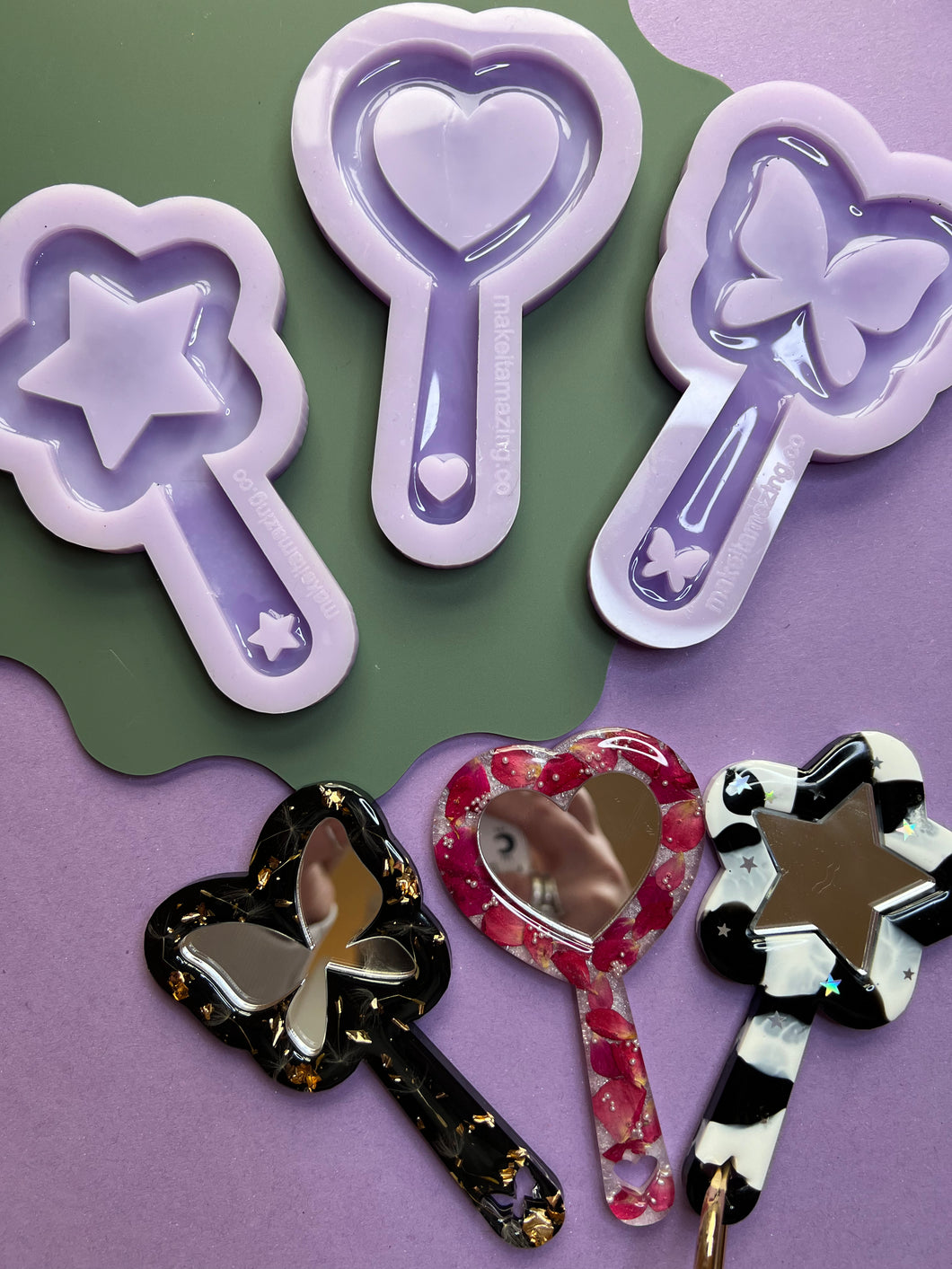 Classic bundle of charm mirror moulds