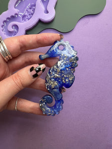 Seahorse geode texture mould
