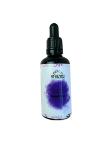 Amethyst purple alcohol ink