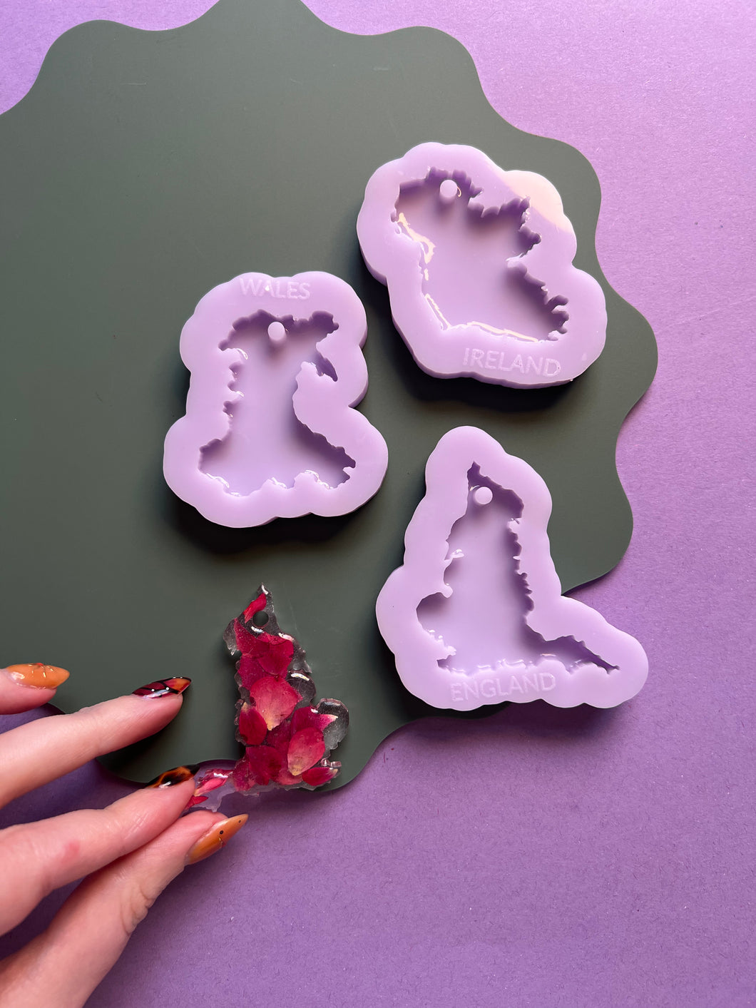 British Isles decoration/keying moulds