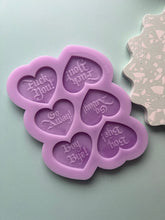 Load image into Gallery viewer, Large F*ck you, boy bye, go away heart mould - valentines mould
