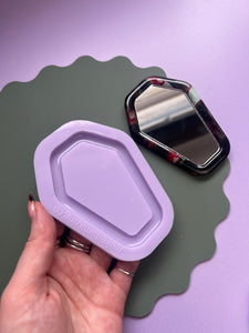 Ultra gloss domed coffin mirror mould