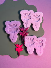 Load image into Gallery viewer, Fuchsia flower domed moulds
