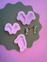 Load image into Gallery viewer, Kingfisher bird domed moulds

