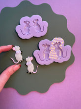 Load image into Gallery viewer, Mice  domed moulds
