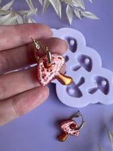 Load image into Gallery viewer, Domed mushroom hoop charm mould
