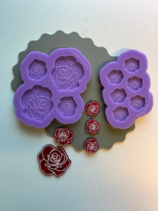 Engraved rose moulds