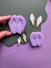 Load image into Gallery viewer, Domed &amp; detailed Mr Whippy ice cream moulds
