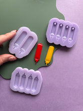 Load image into Gallery viewer, Domed &amp; detailed sauce bottle moulds
