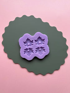 Maple leaf hoop charm mould